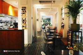 Restaurant aux Archives de la ville d’Amsterdam aux Pays-Bas