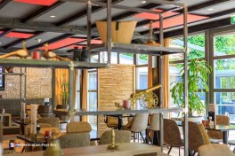 Restaurant du parc d\'attractions Duinrell aux Pays-Bas